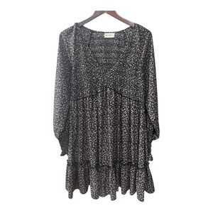 The Nines Floral Print Midi Dress Size L Women